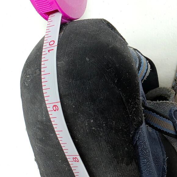 Scarpa Techno Lady Climbing Shoe Womens Suede Leather Sz 8 2/3 Blue 2 Tone Lace - Picture 12 of 16